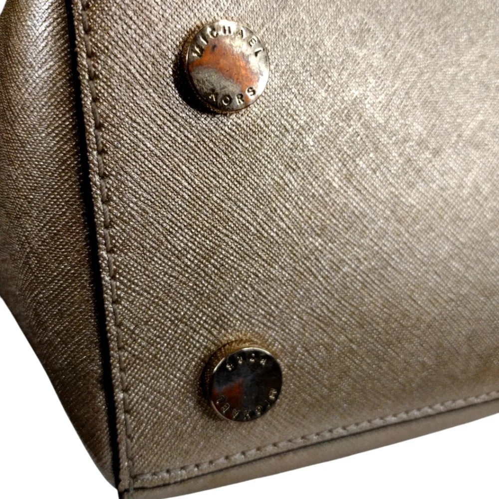 Michael Kors Metallic Gold Retired Satchel